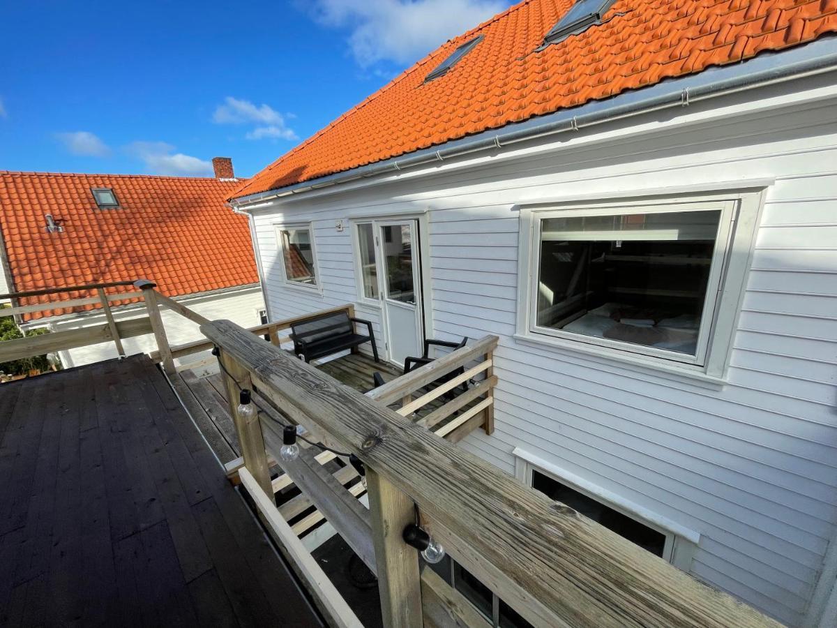 Central Bnb Stavanger At Bertis Ap 9 Generous Rooftop Terrace エクステリア 写真