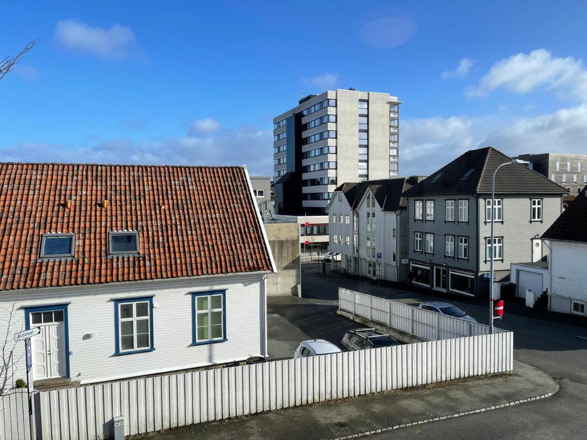 Central Bnb Stavanger At Bertis Ap 9 Generous Rooftop Terrace エクステリア 写真